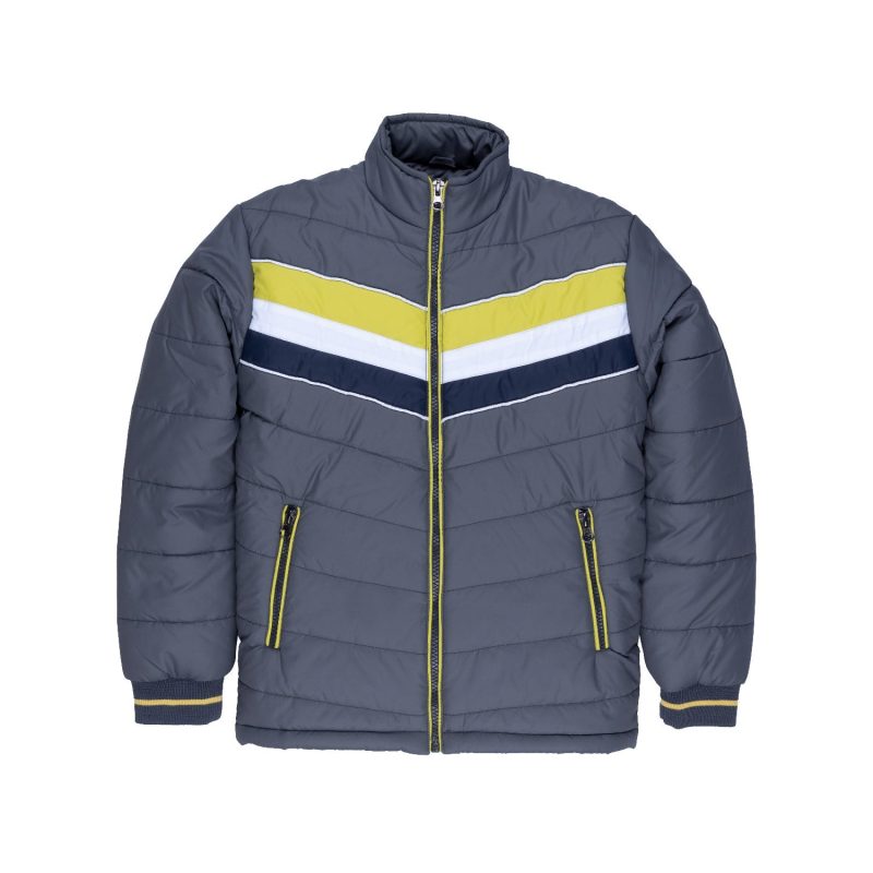 Boys Colour Blocking Hooded Jacket