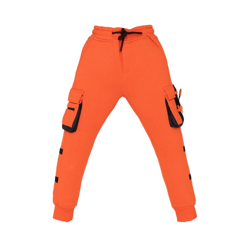 Boys Solid Regular Fit Joggers