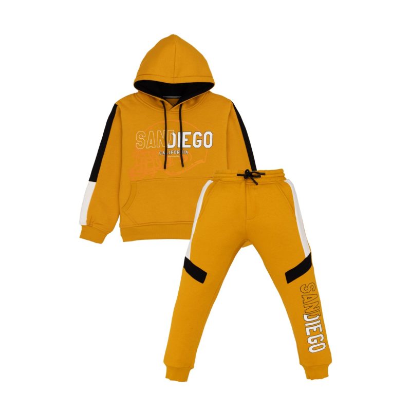 Boys Mix & Match Tracksuit With Hoodie