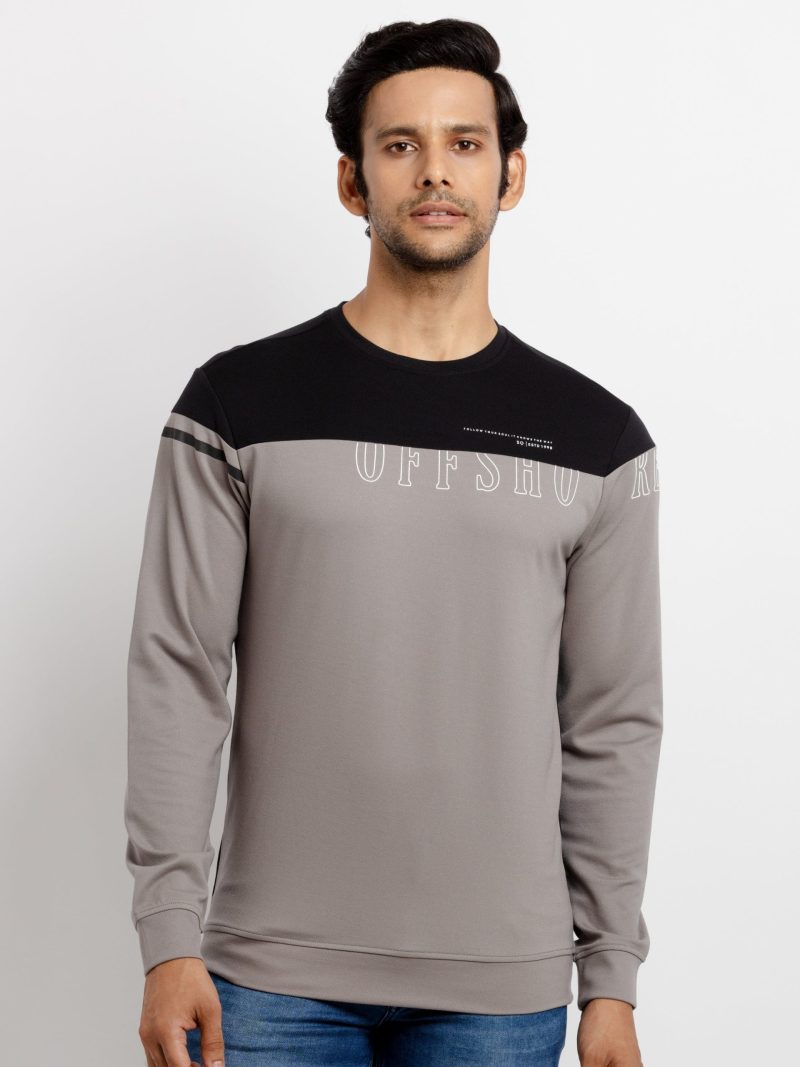 Mens Mix & Match Round Neck Sweatshirt