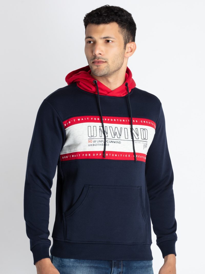 Mens Mix & Match Sweatshirt With Hoodie