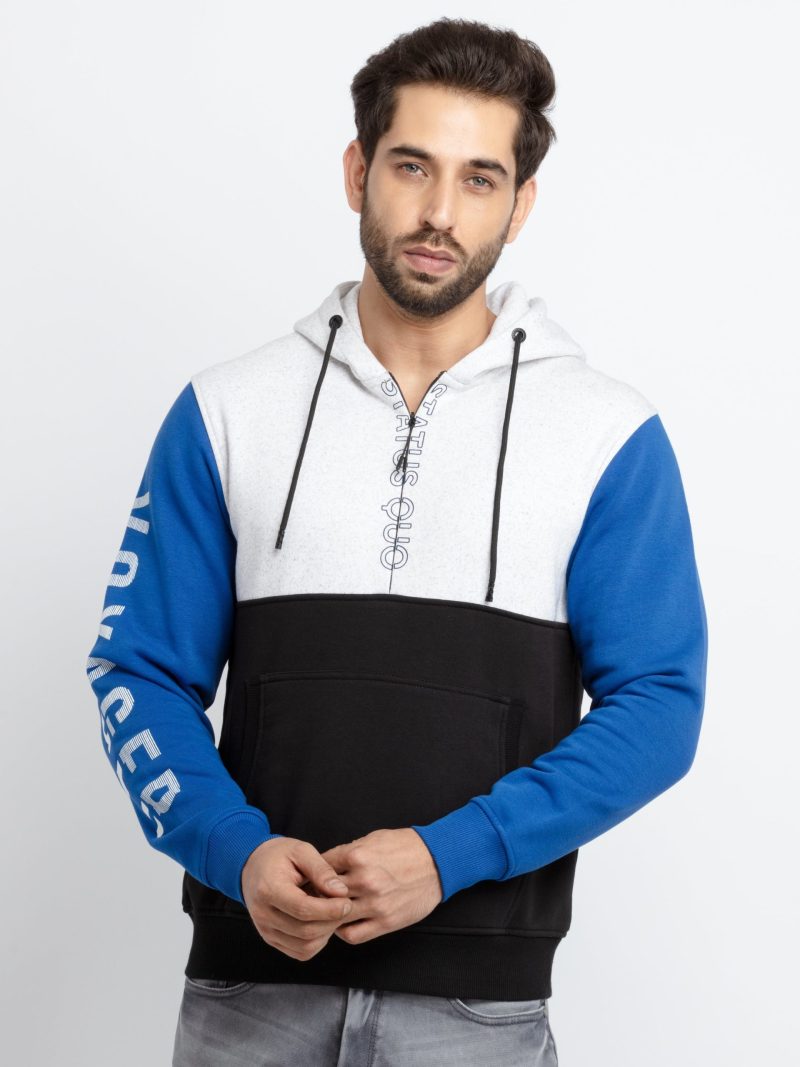 Mens Mix & Match Hooded Sweatshirt