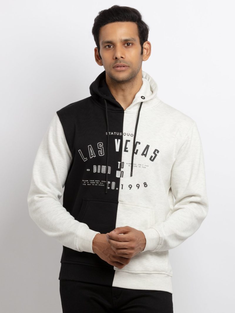 Mens Mix & Match Hooded Sweatshirt