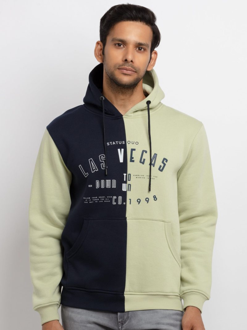 Mens Mix & Match Hooded Sweatshirt