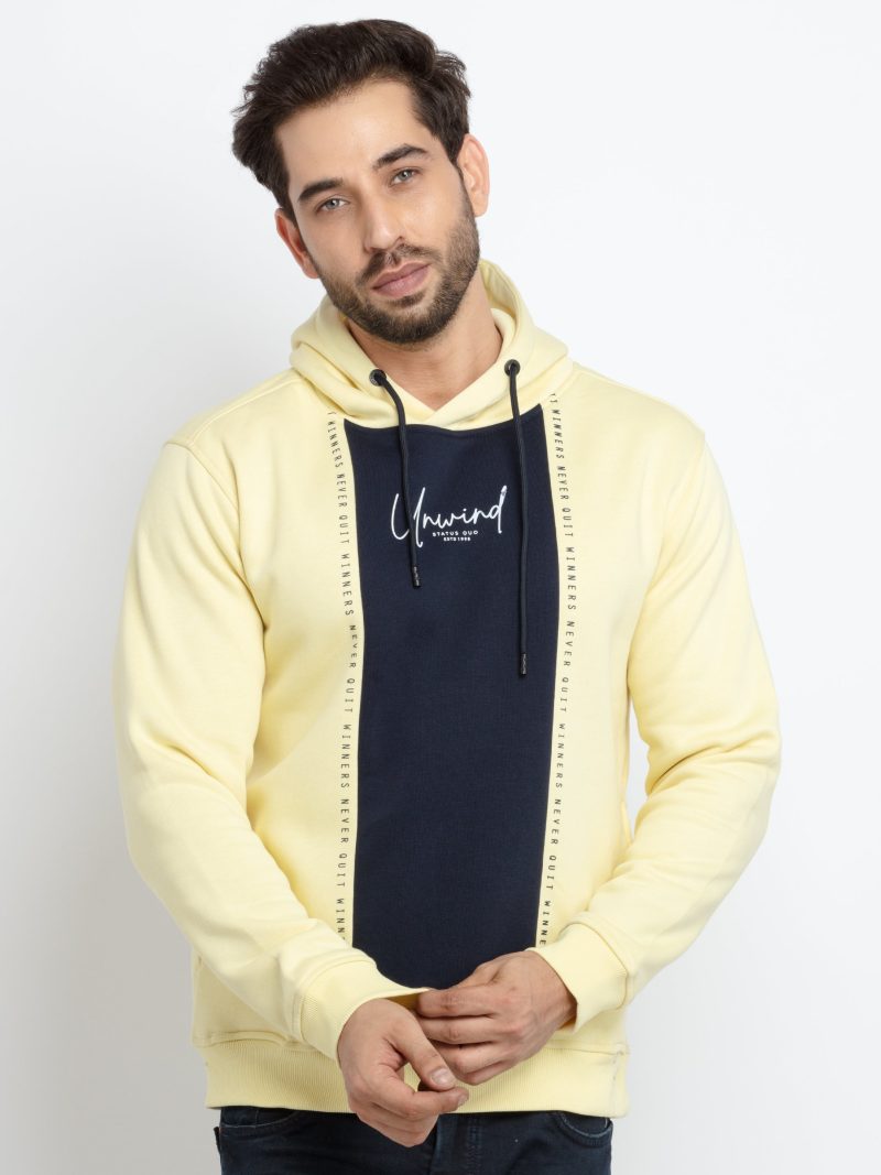 Mens Mix & Match Hooded Sweatshirt