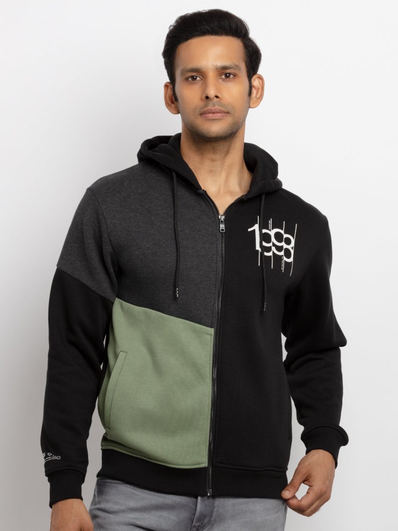 Mens Mix & Match Hooded Sweatshirt