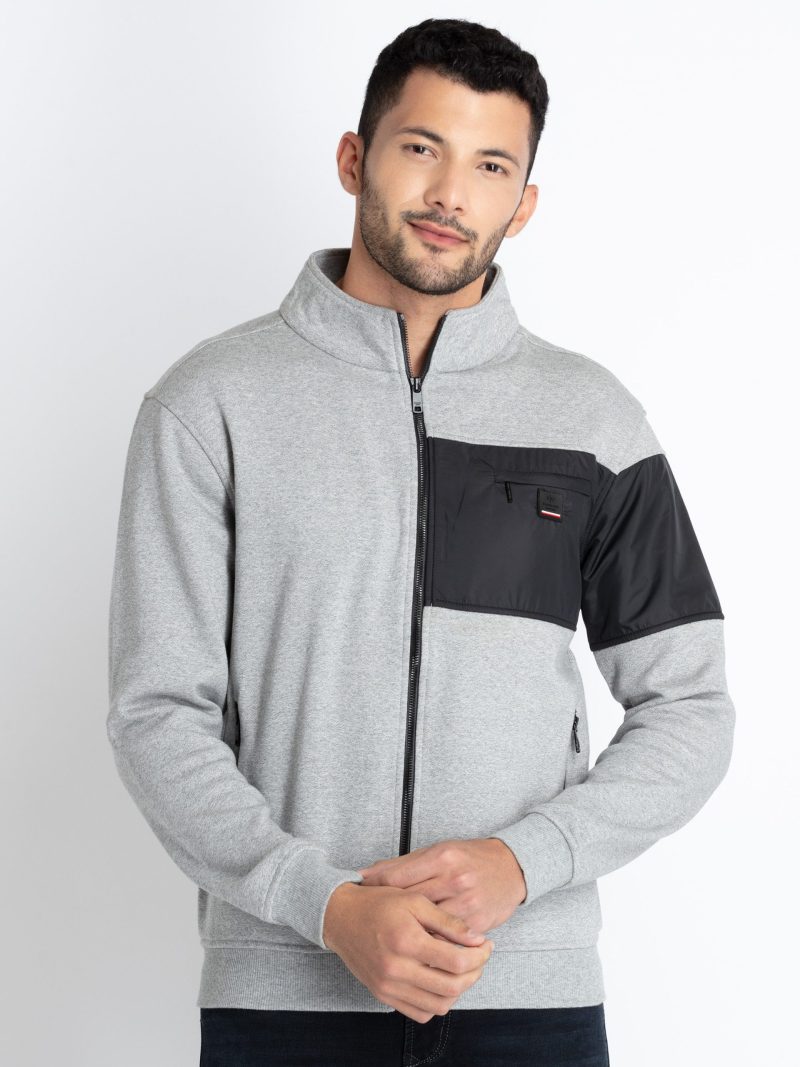 Mens Mix & Match High Neck Sweatshirt