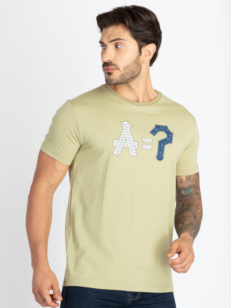 Mens Front & Back Printed T-Shirt