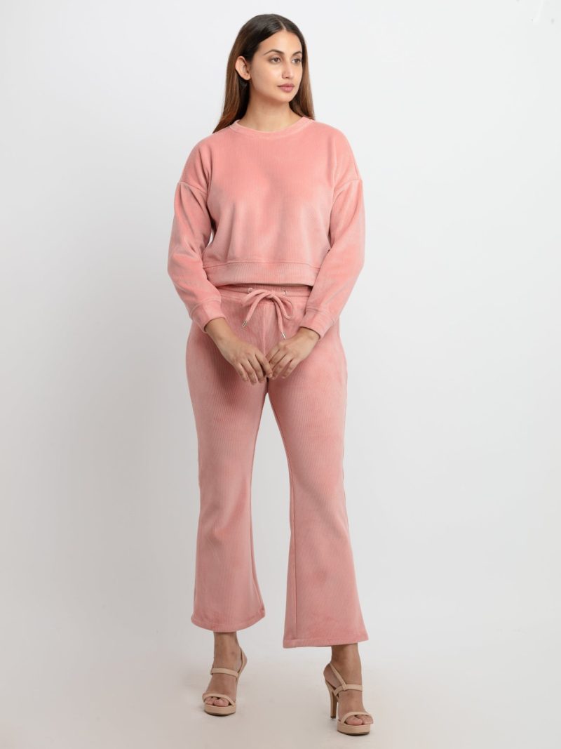 Womens Solid Tracksuit