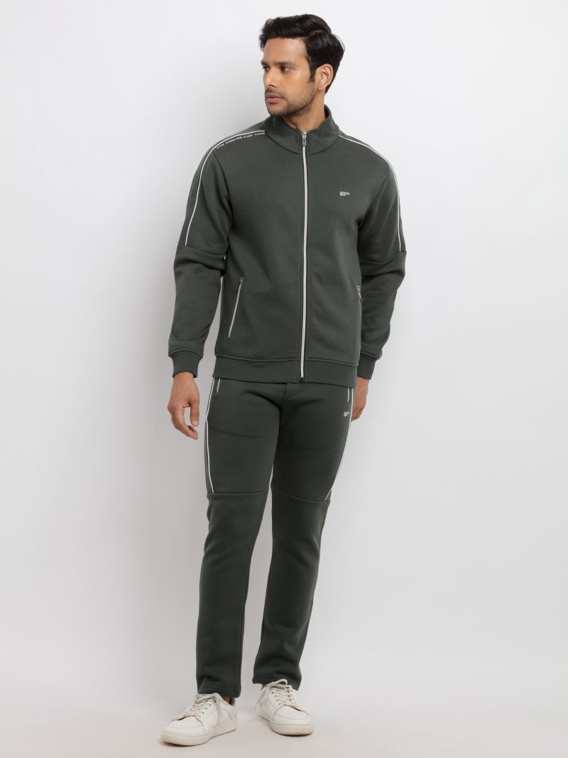 Mens Solid Tracksuit