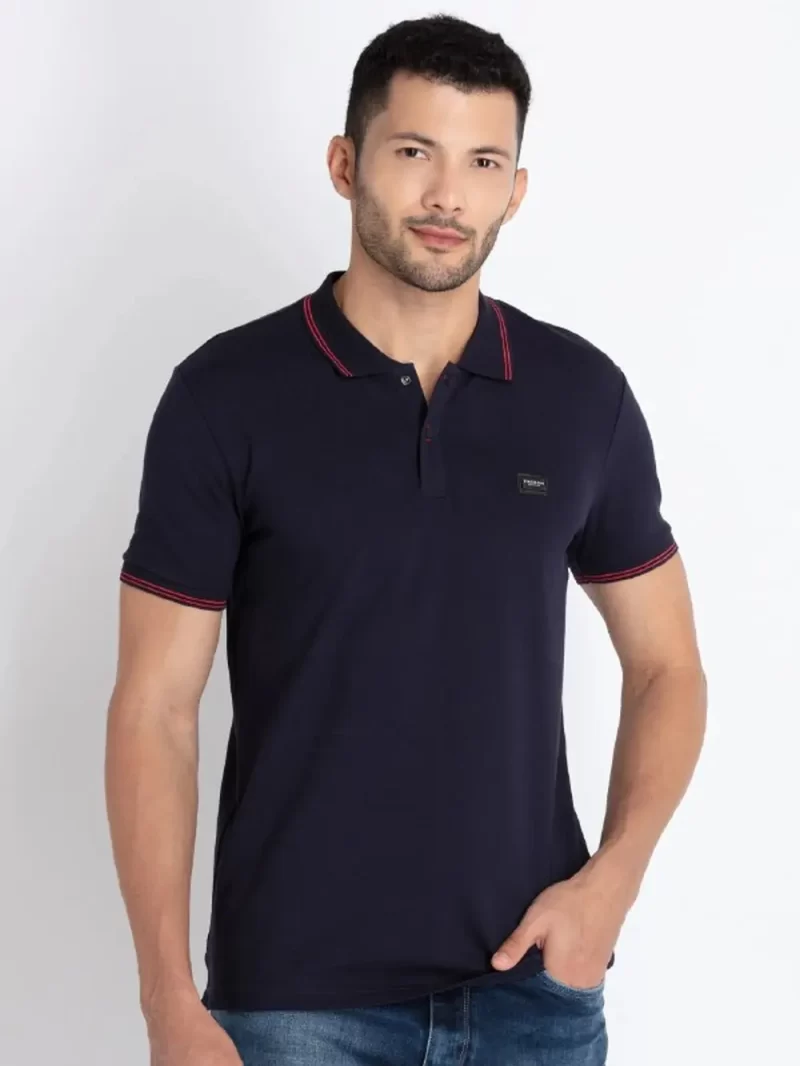 Mens Solid Polo T-Shirt