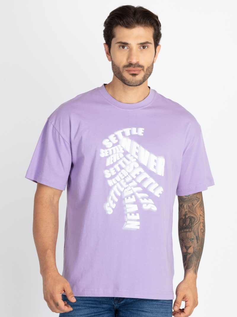 Mens Printed Oversized T-Shirt