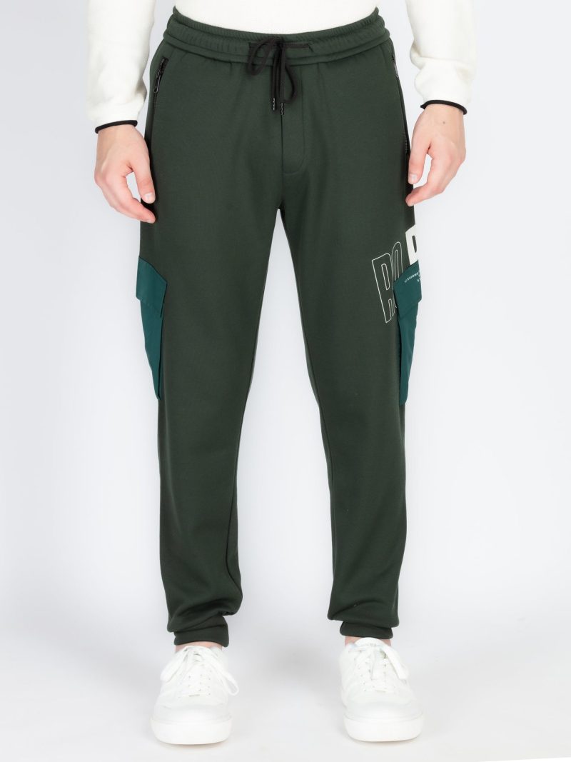 Mens Self Design Joggers