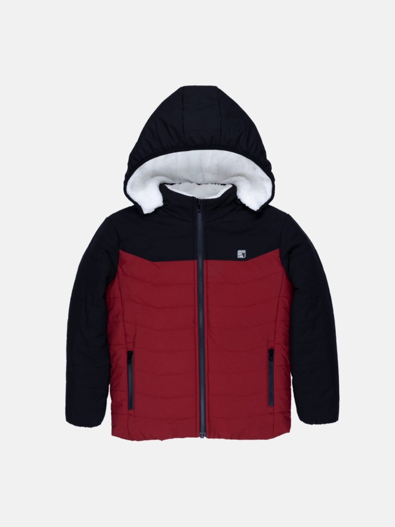 Status Quo Boys Colourblocking Hooded Jacket