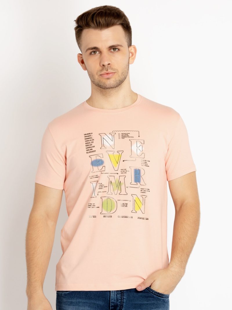 Status Quo Mens Printed Round Neck T-Shirt