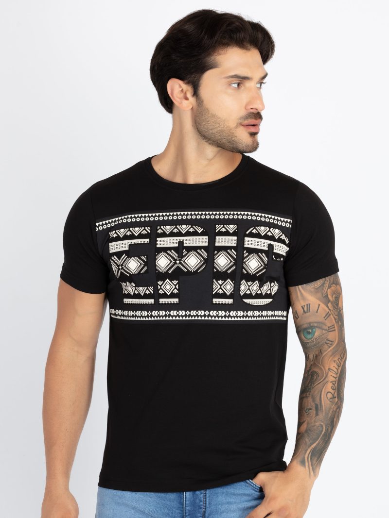 Status Quo Mens Printed Round Neck T-Shirt
