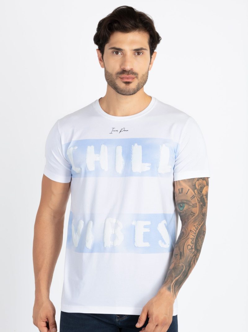 Status Quo Mens Printed Round Neck T-Shirt