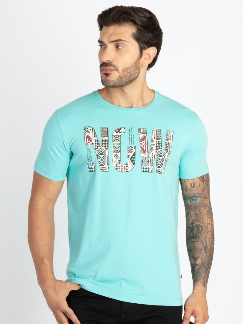 Status Quo Mens Printed Round Neck T-Shirt