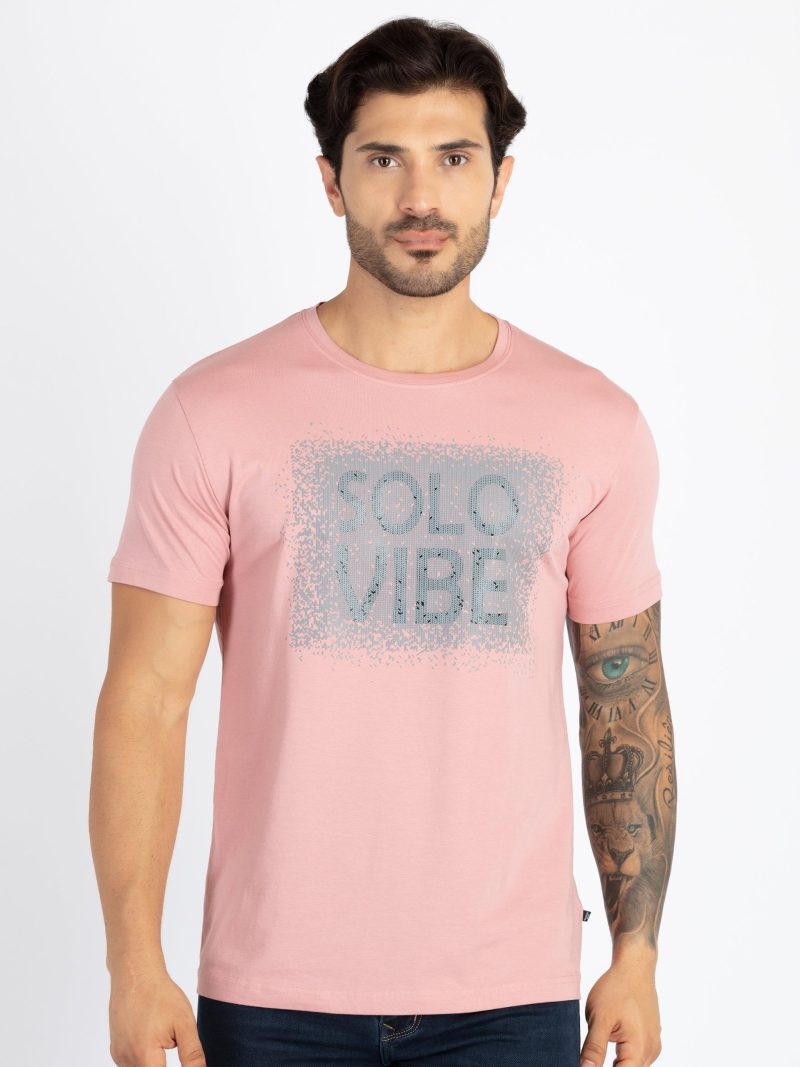 Status Quo Mens Printed Round Neck T-Shirt