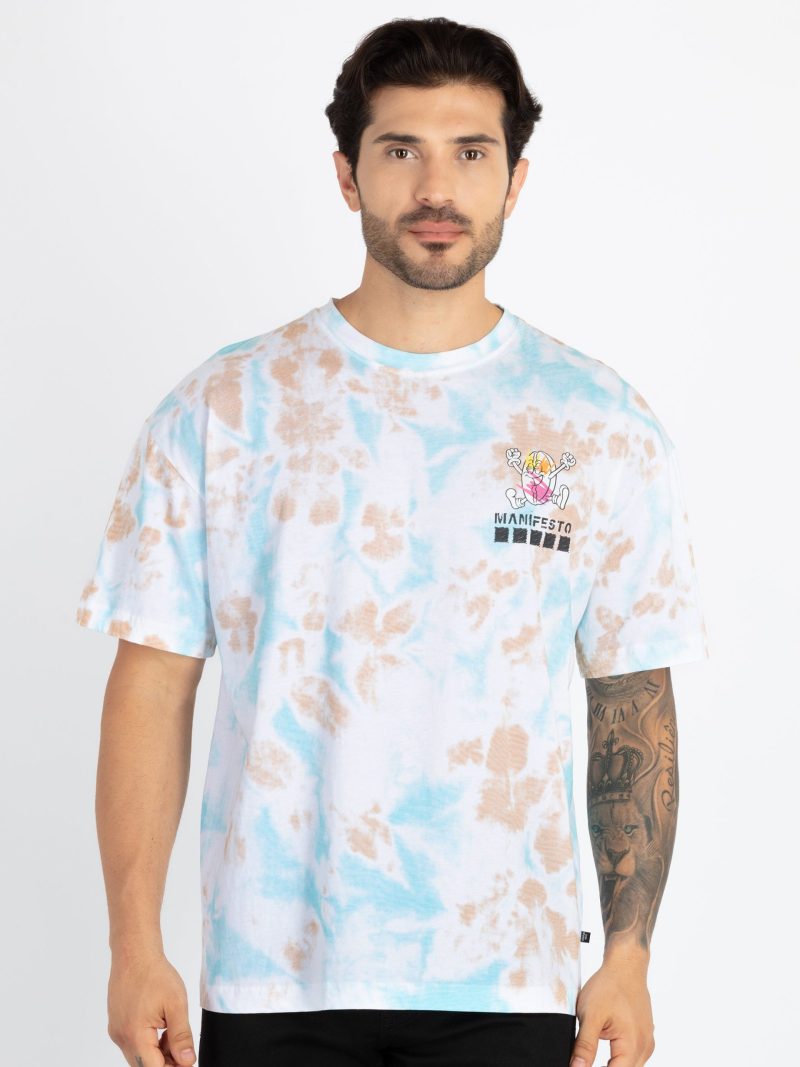 Status Quo Mens Front & Back Printed Oversized T-Shirt