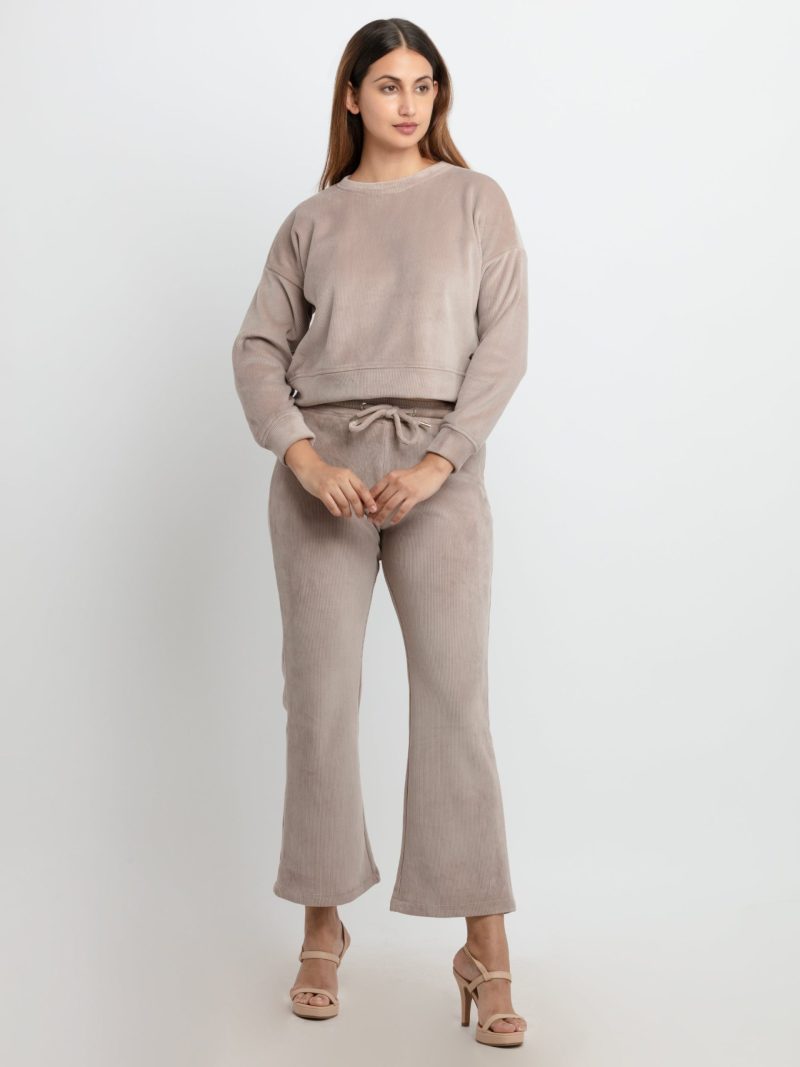 Status Quo Womens Solid Tracksuit