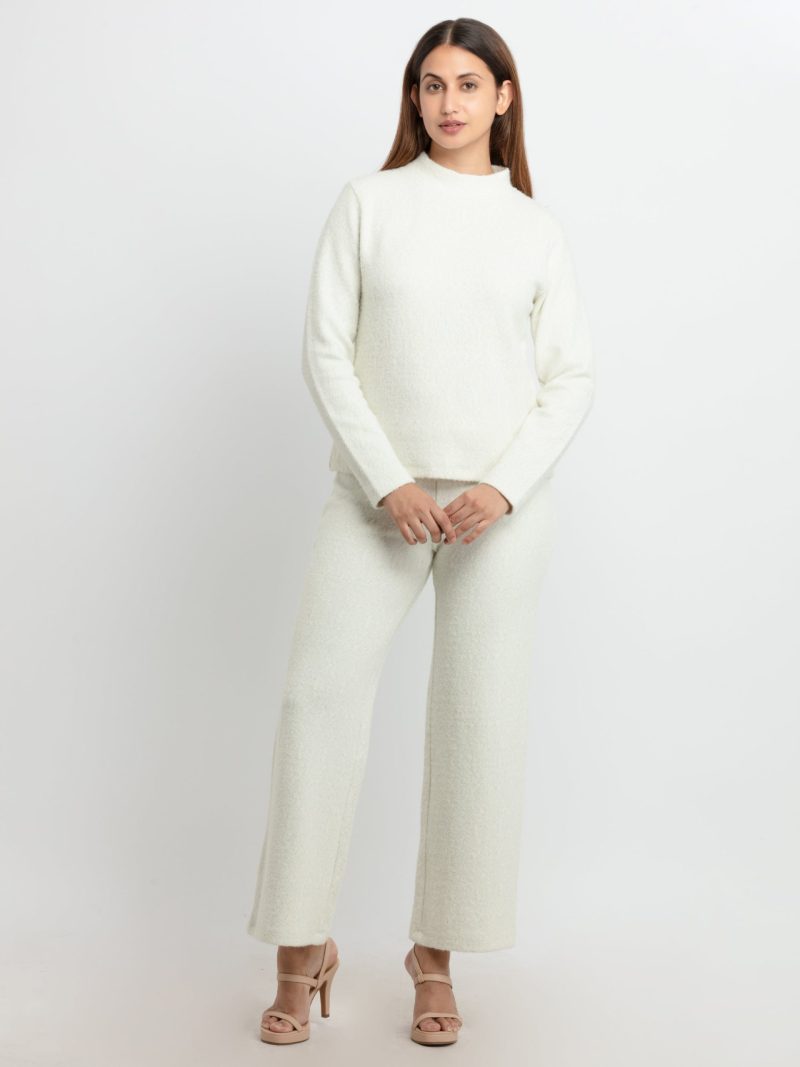 Status Quo Womens Solid High Neck Tracksuit