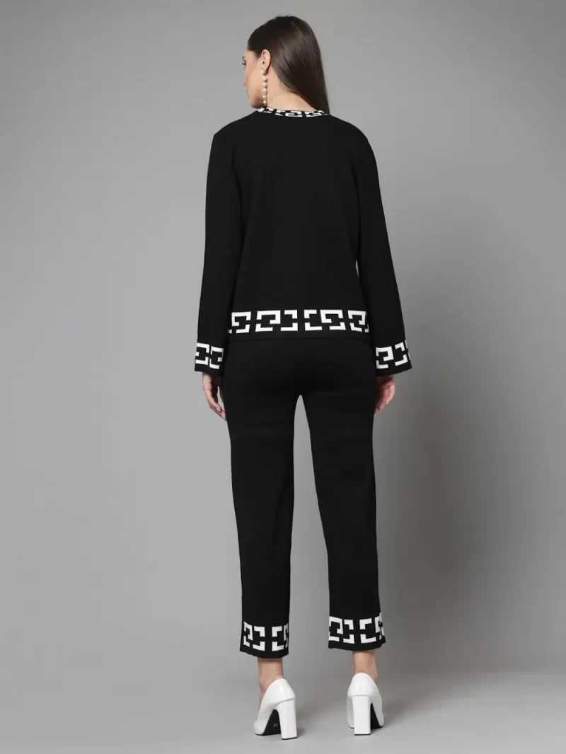 Long Sleeves Sweater With Palazzos