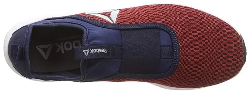 Reebok Men'S One Rush Slip On Lp Rich Magma/Coll Navy Running Shoes
