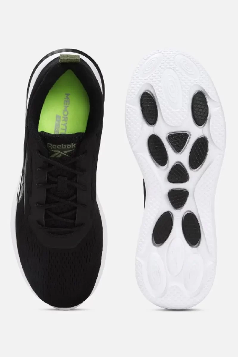 Track Wing - Men Black Walking Shoes