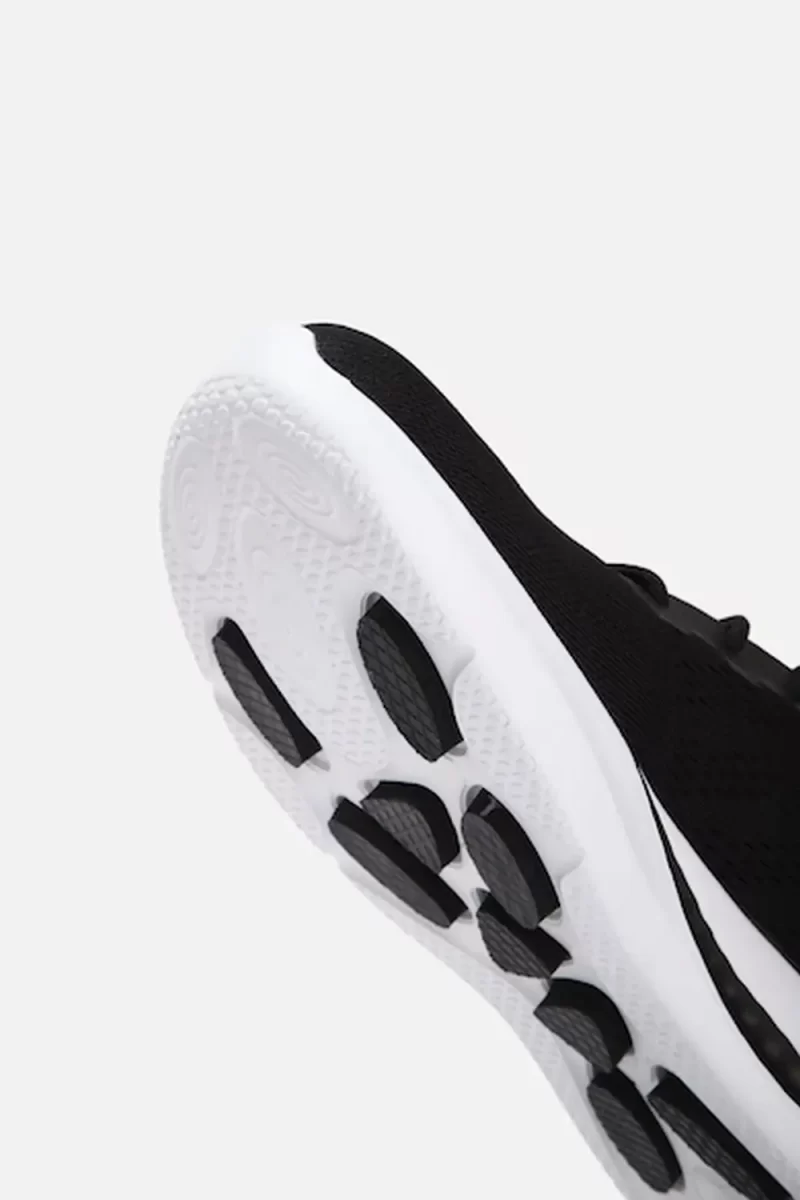 Track Wing - Men Black Walking Shoes