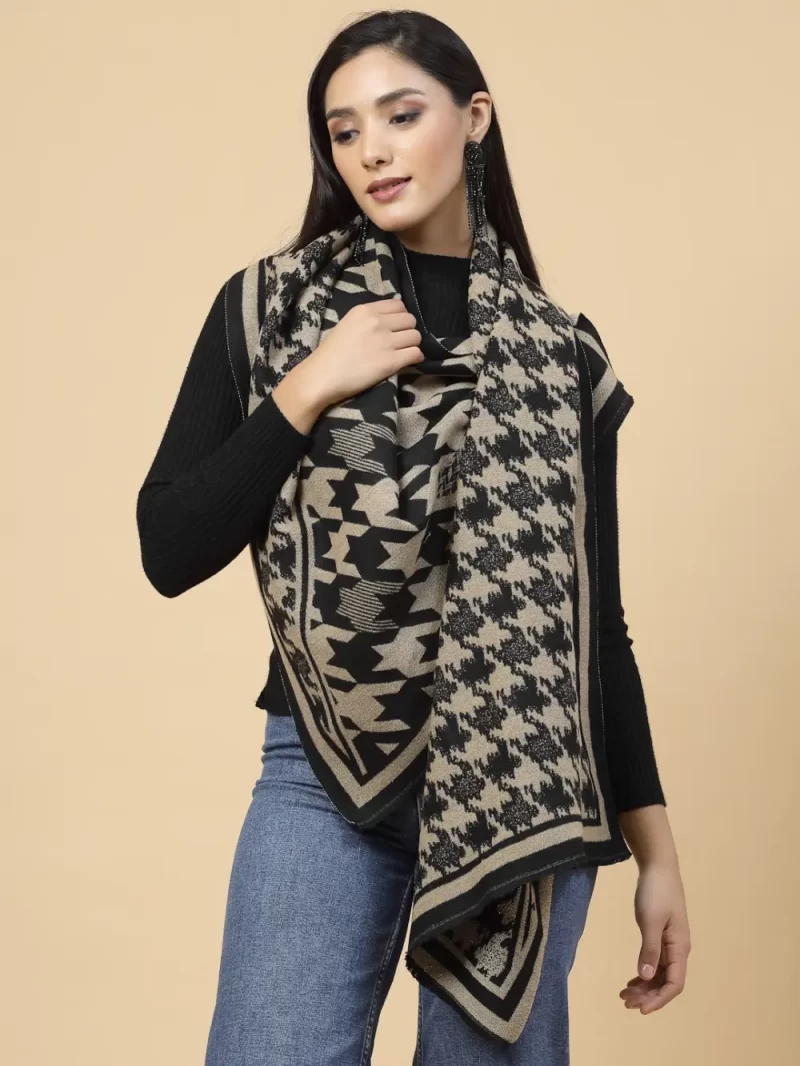 Geometric Printed Stole