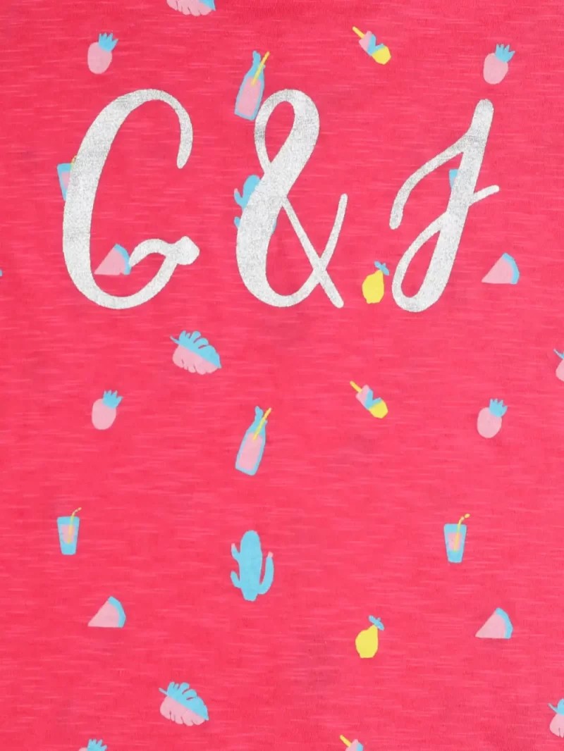 Gini & Jony Girls Pink Knits Top