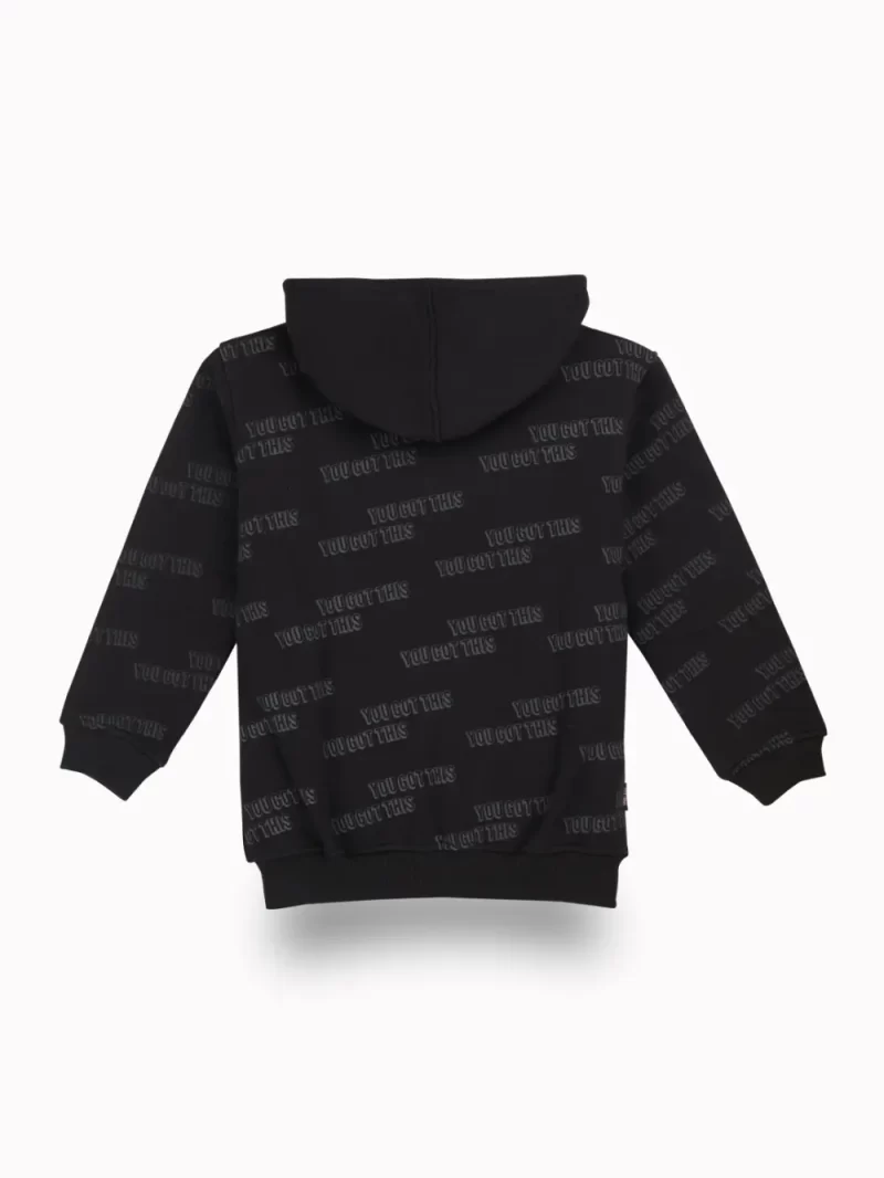 Boys Printed Fleece Knits Jacket