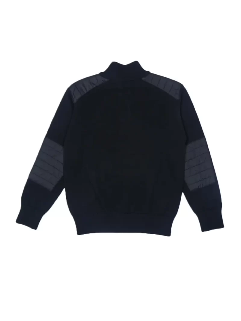 Gini & Jony Boys Black Plain Sweater