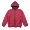 Gini & Jony Boys' Red Heavy Winter Regular Jacket | Solid | Hand-Wash