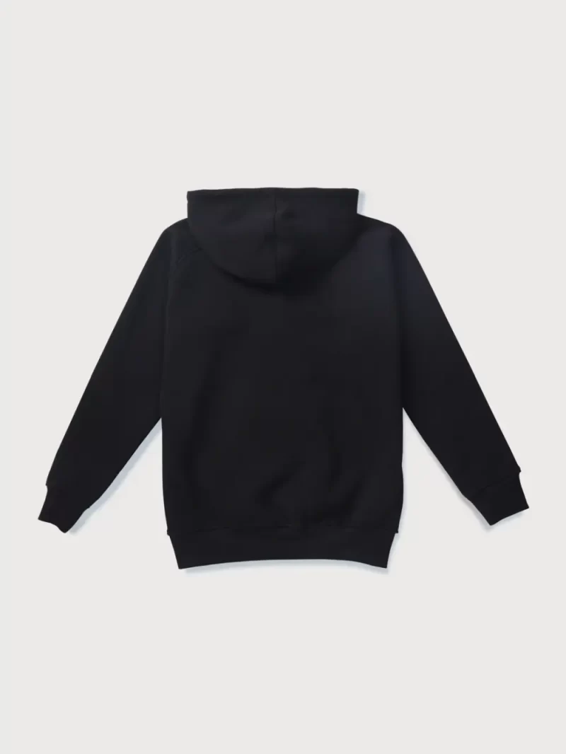 Gini & Jony Boys Black Printed Fleece Full Sleeves Sweat Shirt