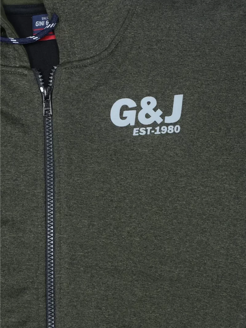 Boys Printed Fleece Knits Jacket