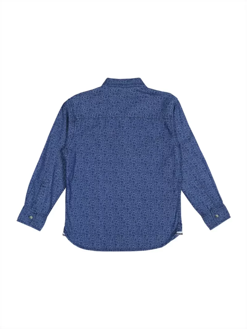 Gini And Jony Boys Solid Cotton Shirt