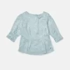 Baby Girls Casual Polyester Blend Blouson Top