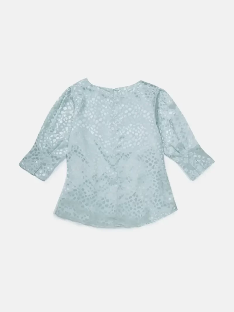 Baby Girls Casual Polyester Blend Blouson Top