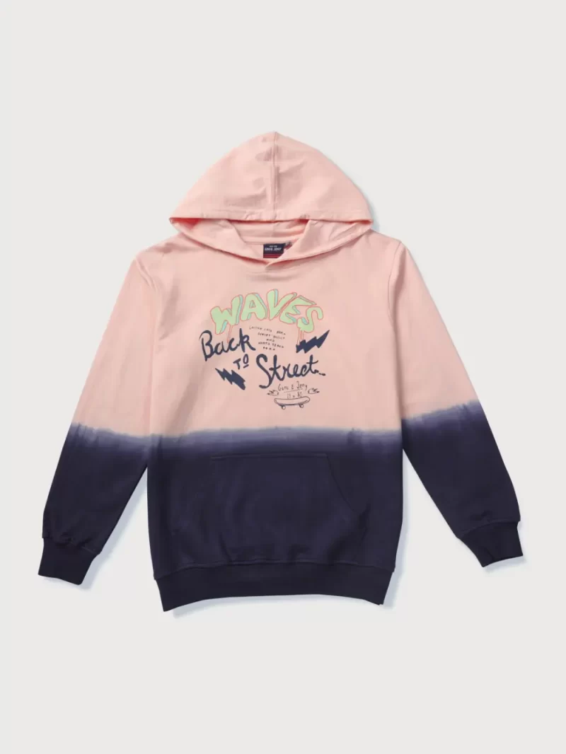 Gini & Jony Boy'S Cotton Hooded Neck Sweat Shirt