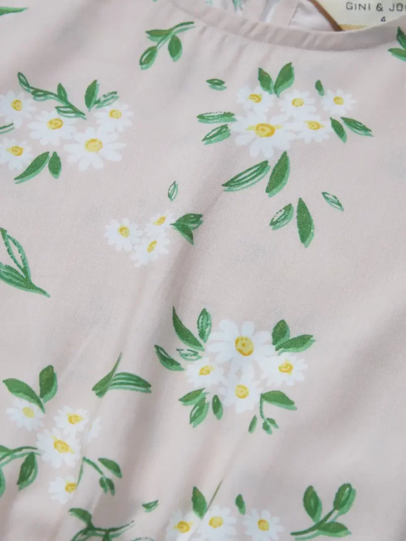 Baby Girls Casual Polyester Blend Blouson Top