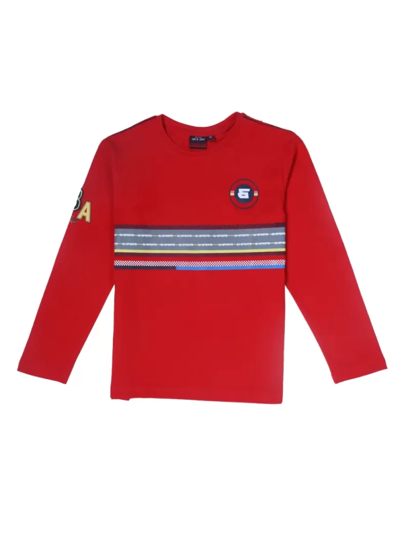 Gini & Jony Boys Red T-Shirt