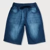 Gini & Jony Boys Blue Bermuda