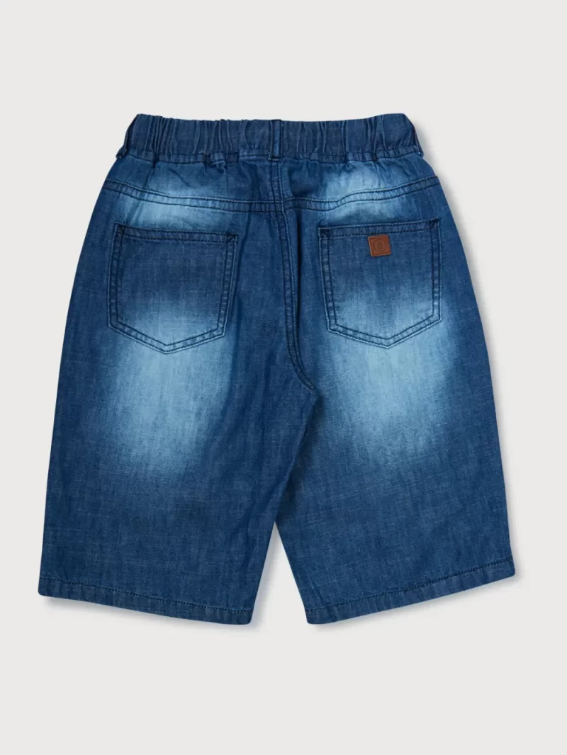 Gini & Jony Boys Blue Bermuda