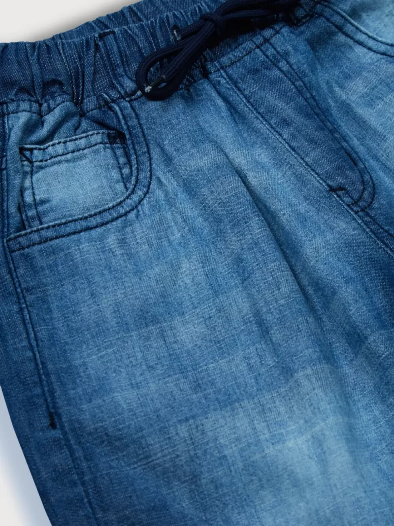 Gini & Jony Boys Blue Bermuda