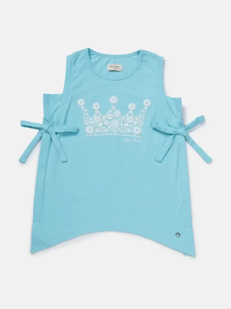 Baby Girls Casual Polyester Blend Blouson Top