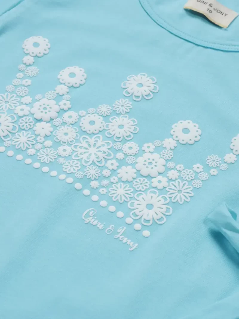 Baby Girls Casual Polyester Blend Blouson Top