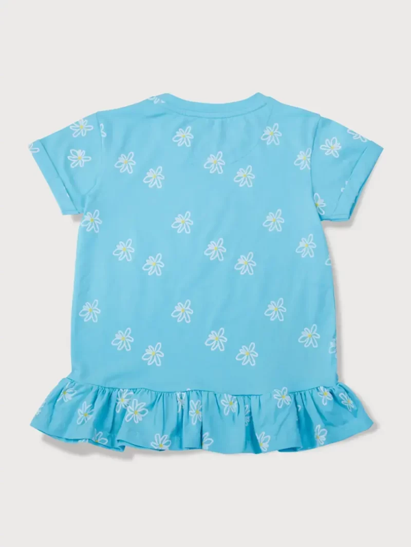 Baby Girls Casual Polyester Blend Blouson Top
