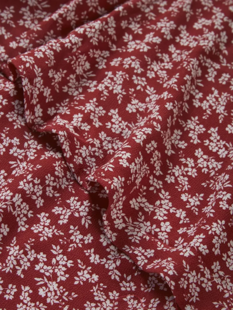 Gini And Jony Boys Red Polka Dots Cotton Shirt Full Sleeves